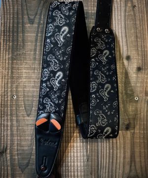 Righton! Paisley 070 Black Guitar Strap