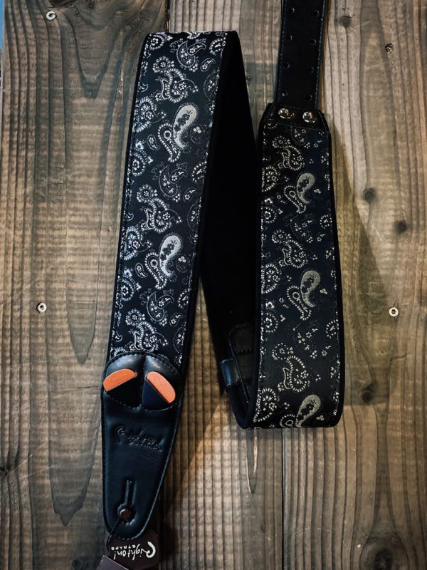 Righton! Paisley 070 Black Guitar Strap