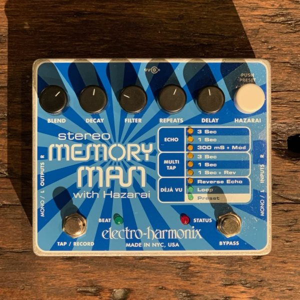 Electro-Harmonix Stereo Memory Man Hazarai