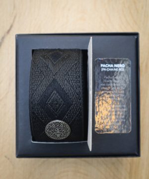 Silver Coin Pacha Nero Guitar Strap