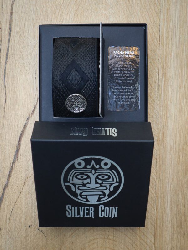 Silver Coin Pacha Nero Guitar Strap – Bild 2