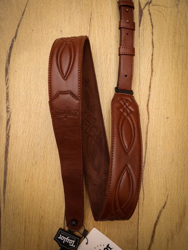 Taylor Brown Vegan Leather Guitar Strap