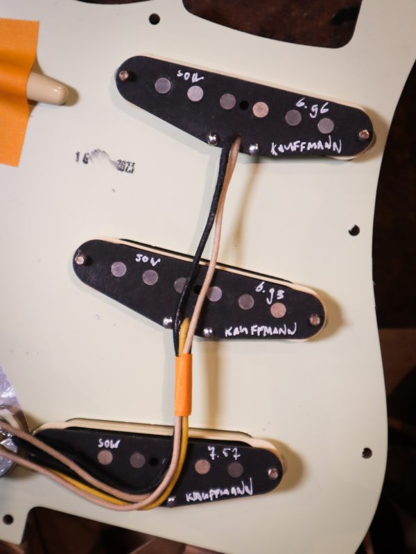 Kauffmann SOW Loaded Pickguard White – Bild 2