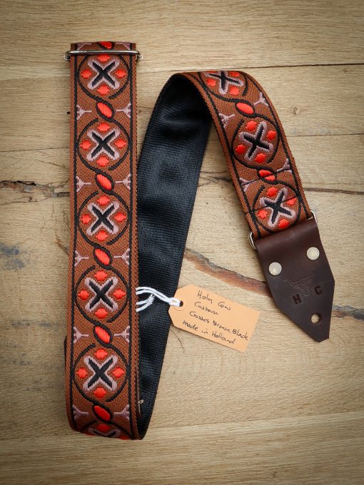 Holy Cow Custom Crosses Brown Black