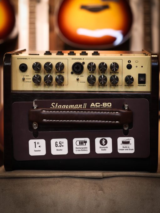 NUX Stageman II Charge AC-80 Portable Acoustic Guitar Amp – Bild 2