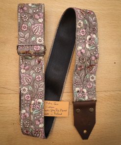 Holy Cow Custom India Grey Pink Flower