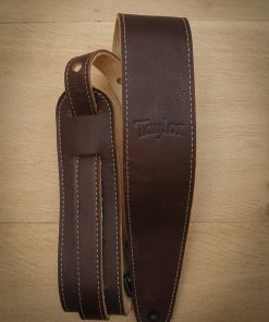 Taylor Chocolate Brown Leather/Suede Guitar Strap