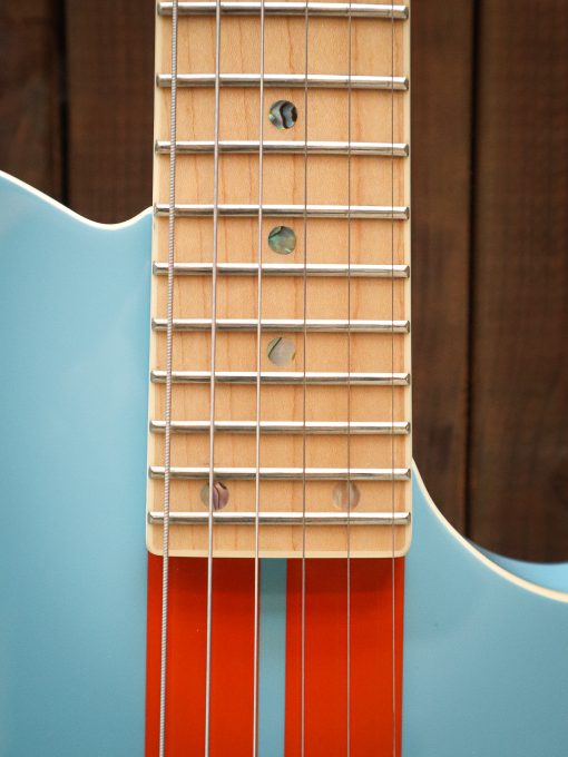 Newman Honeycomb Junior GT-40 Fixed Pickups - Baby Blue w/ Racing Stripes – Bild 6