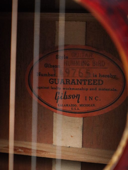 1963 Gibson Hummingbird – Bild 11