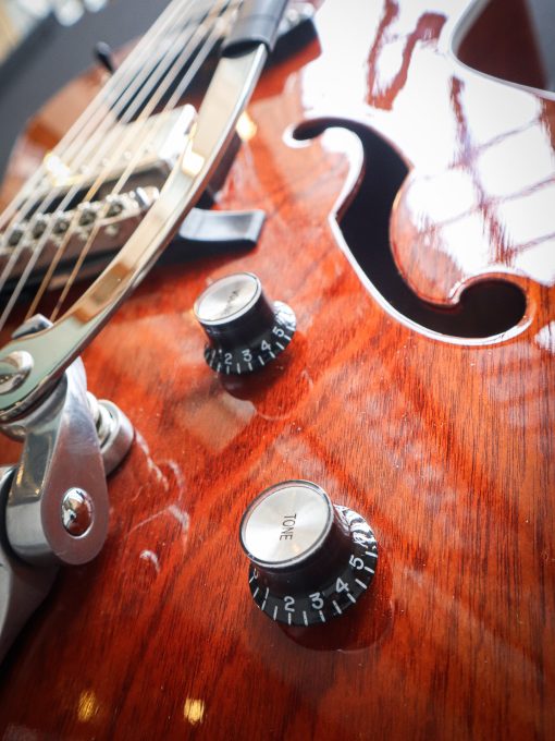 Godin Kingpin 5th Avenue Uptown Custom Havana Brown (Used) – Bild 8