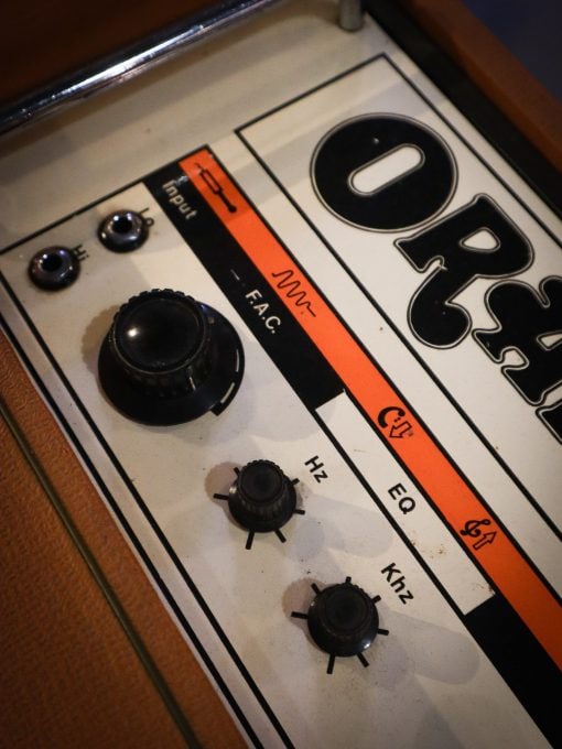 Vintage Orange OR80 Overdrive 2x12 Valve Amplifier Combo 1973 – Bild 3