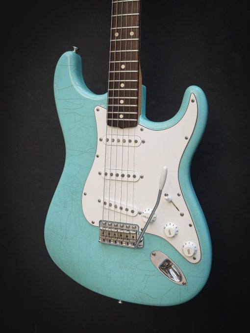 Fender Custom Shop 2014 1960 NOS Stratocaster Daphne Blue – Bild 7