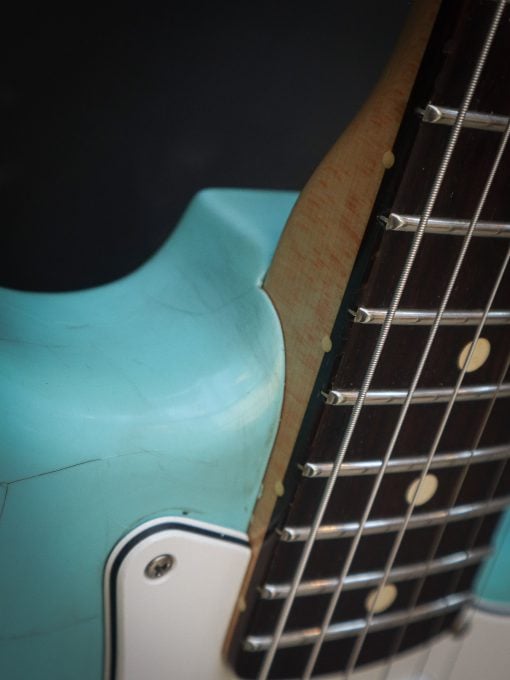 Fender Custom Shop 2014 1960 NOS Stratocaster Daphne Blue – Bild 6