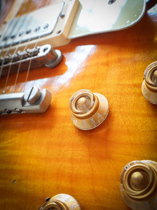 Kauffmann '59 SC Flamed Top Faded Cherry Burst – Bild 10