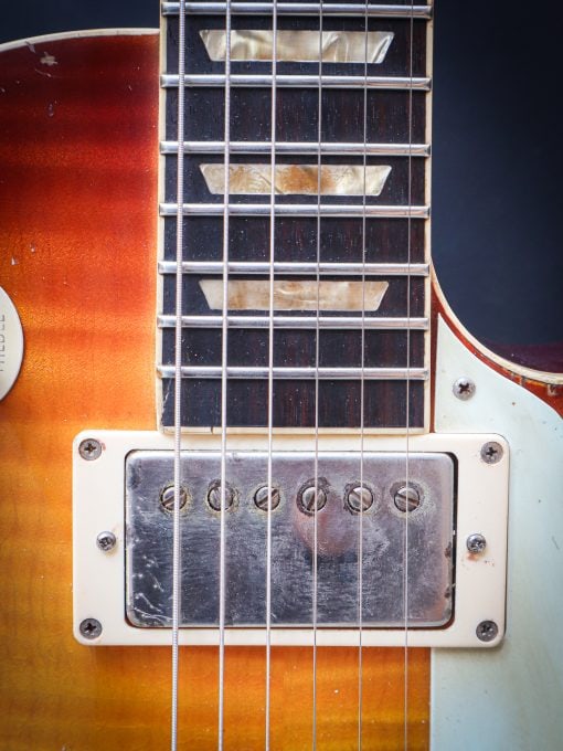 Kauffmann '59 SC Flamed Top Faded Cherry Burst – Bild 7