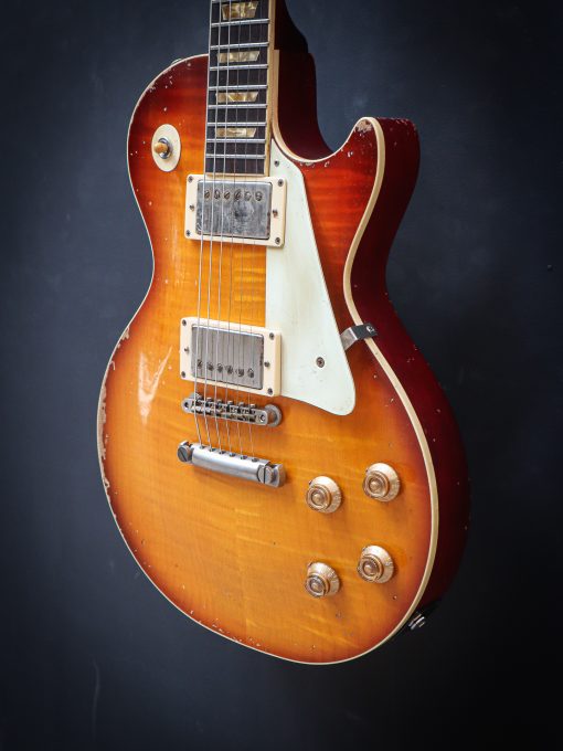 Kauffmann '59 SC Flamed Top Faded Cherry Burst – Bild 5