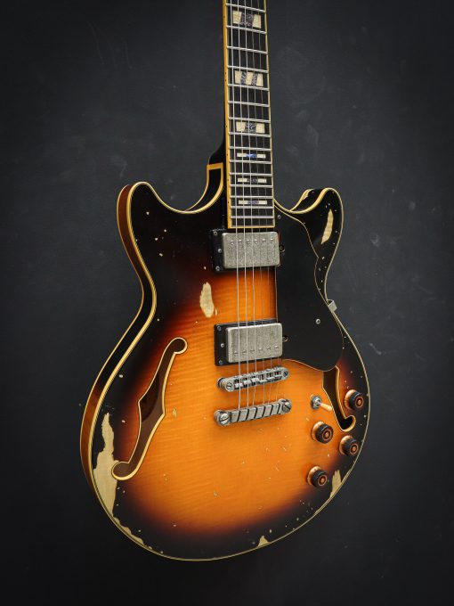 Ibanez AMV100FMD Artcore Yellow Sunburst (Used) – Bild 4