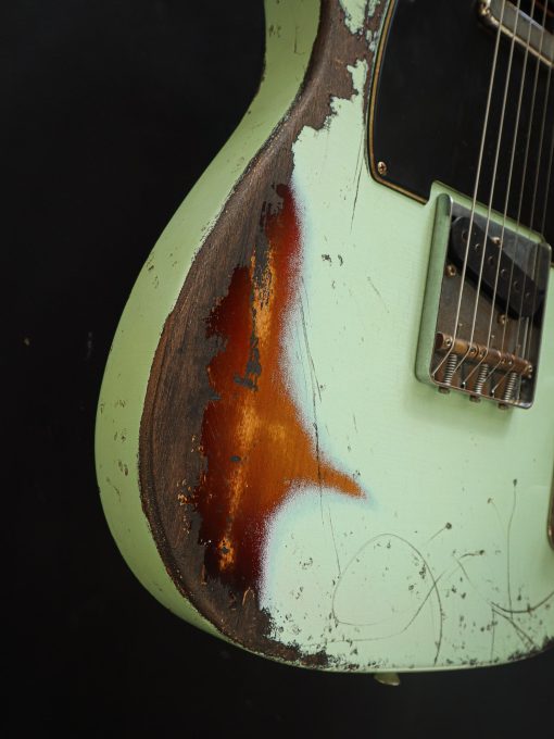 Kauffmann '63 T Surf Green over 3-Tone Sunburst – Bild 6