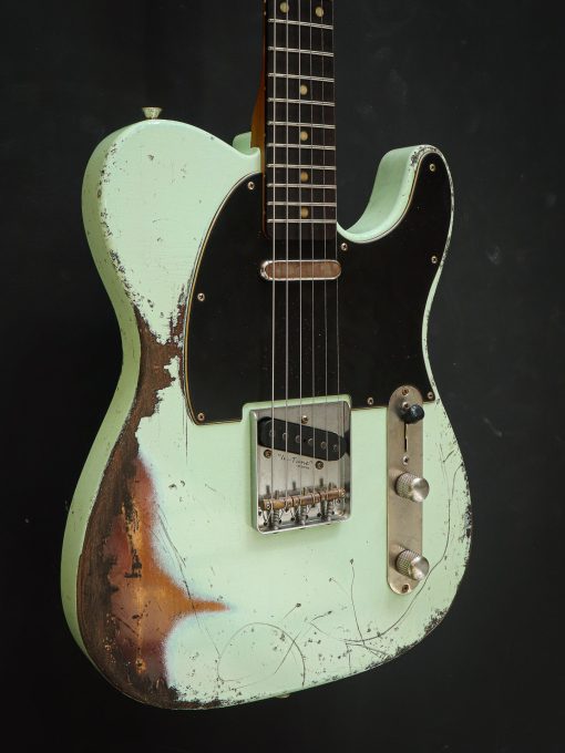 Kauffmann '63 T Surf Green over 3-Tone Sunburst – Bild 4