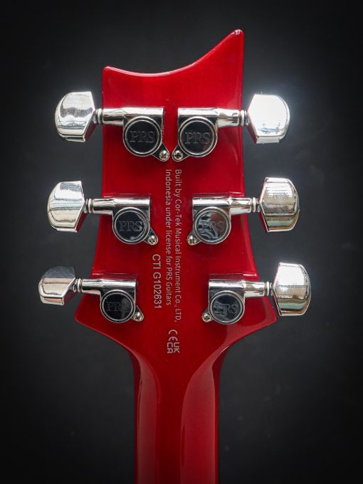 PRS SE Custom 24 Charcoal Cherry Burst – Bild 13
