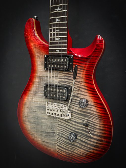 PRS SE Custom 24 Charcoal Cherry Burst – Bild 8