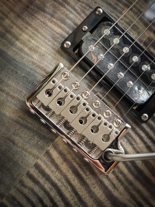 PRS SE Custom 24 Charcoal Cherry Burst – Bild 7