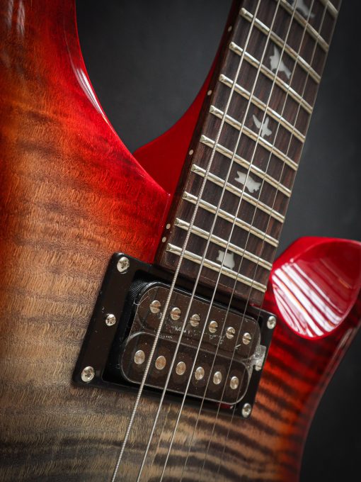 PRS SE Custom 24 Charcoal Cherry Burst – Bild 6