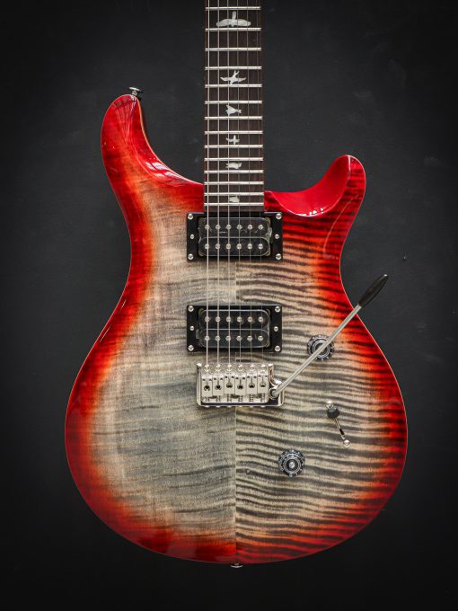 PRS SE Custom 24 Charcoal Cherry Burst – Bild 3