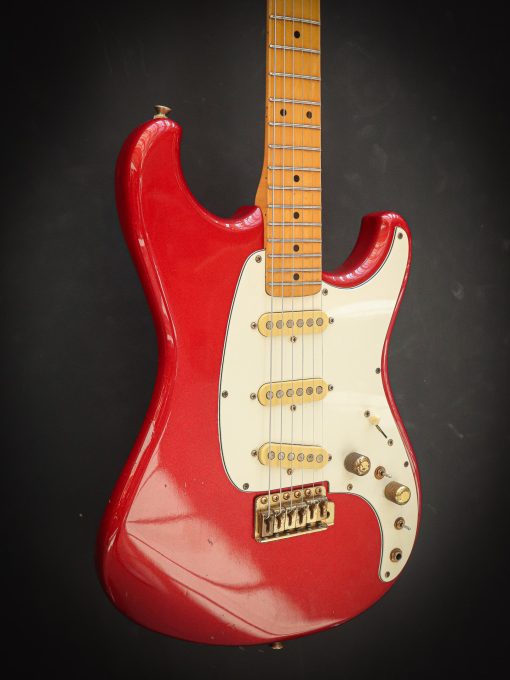 1981 Ibanez BL550 Blazer Flame Red Sparkle (Pre-Owned) – Bild 4