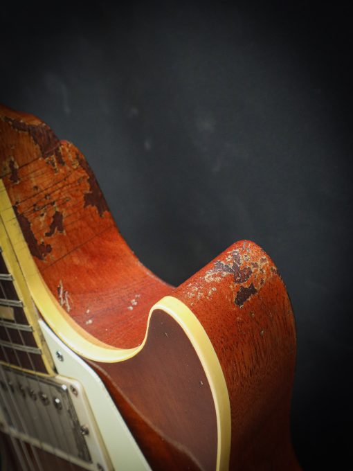 Kauffmann '59 SC Flamed Top Faded Cherry Burst – Bild 10