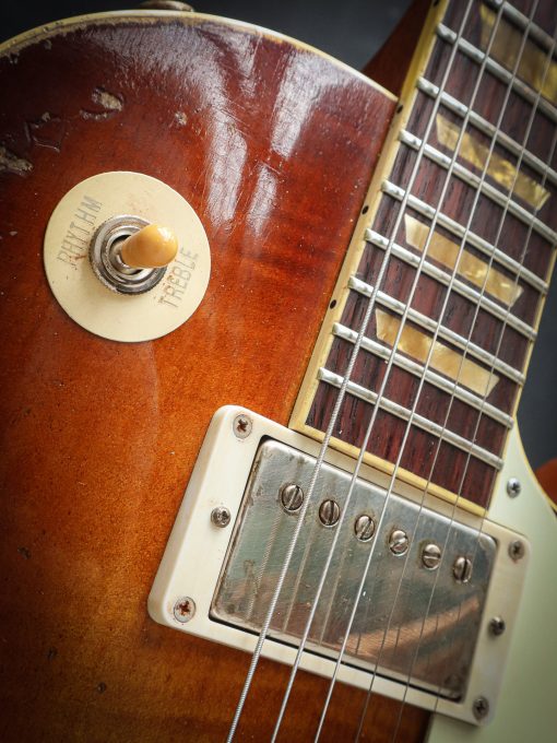 Kauffmann '59 SC Flamed Top Faded Cherry Burst – Bild 7