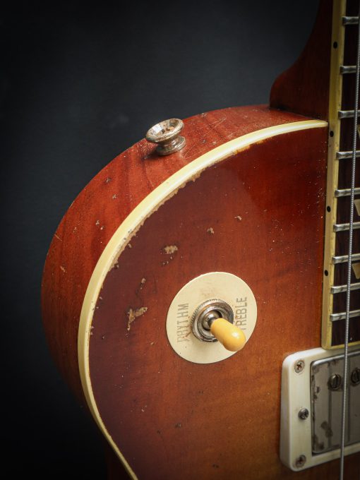 Kauffmann '59 SC Flamed Top Faded Cherry Burst – Bild 5