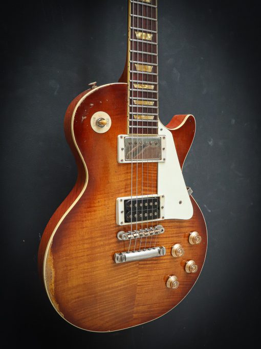 Kauffmann '59 SC Flamed Top Faded Cherry Burst – Bild 4