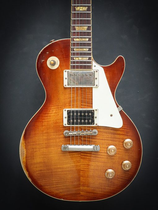 Kauffmann '59 SC Flamed Top Faded Cherry Burst – Bild 3