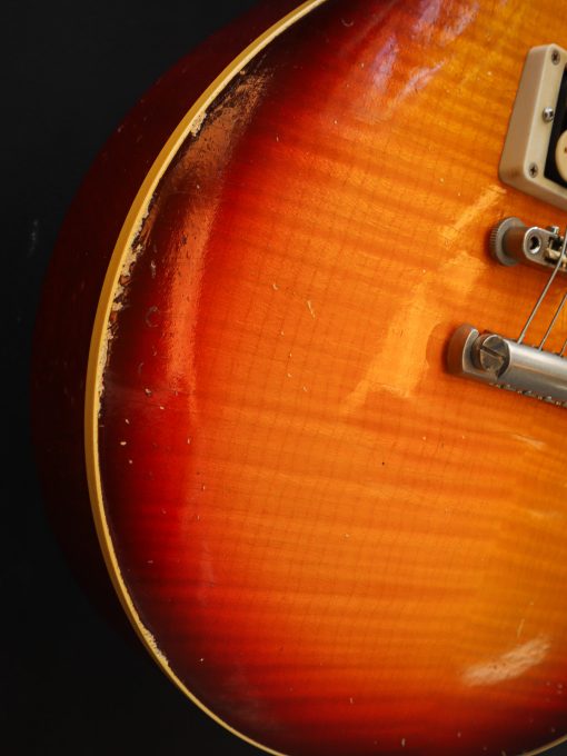 Kauffmann '59 SC Flamed Top Cherry Burst – Bild 8