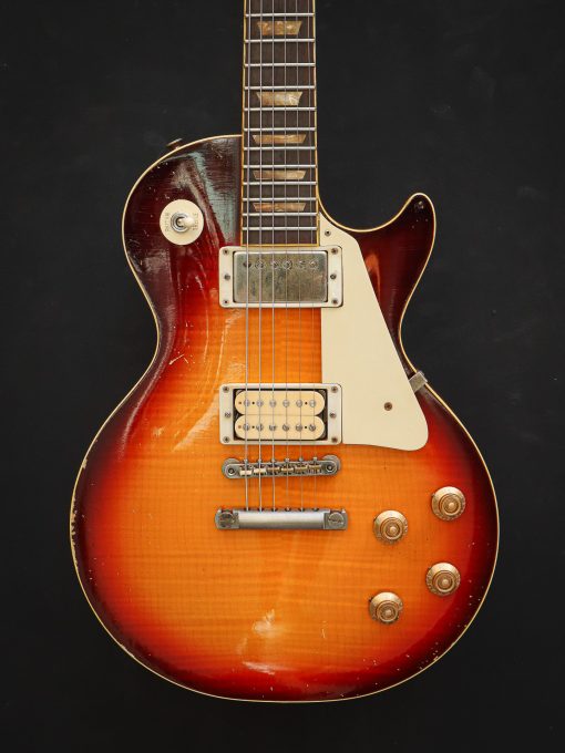 Kauffmann '59 SC Flamed Top Cherry Burst – Bild 3