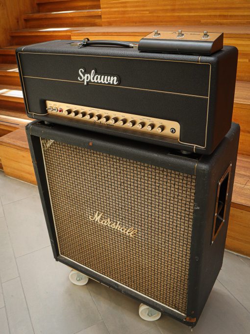 Splawn Quick Rod 100 with "Pre-Rola" Marshall Bass Cab (1971) – Bild 2