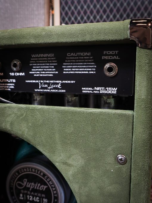 Van Laeck Napoleon Reverb T Light Olive Suede – Bild 10
