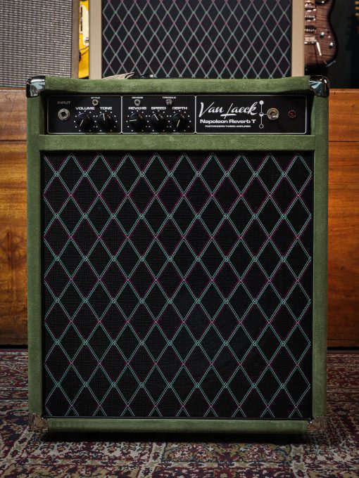 Van Laeck Napoleon Reverb T Light Olive Suede