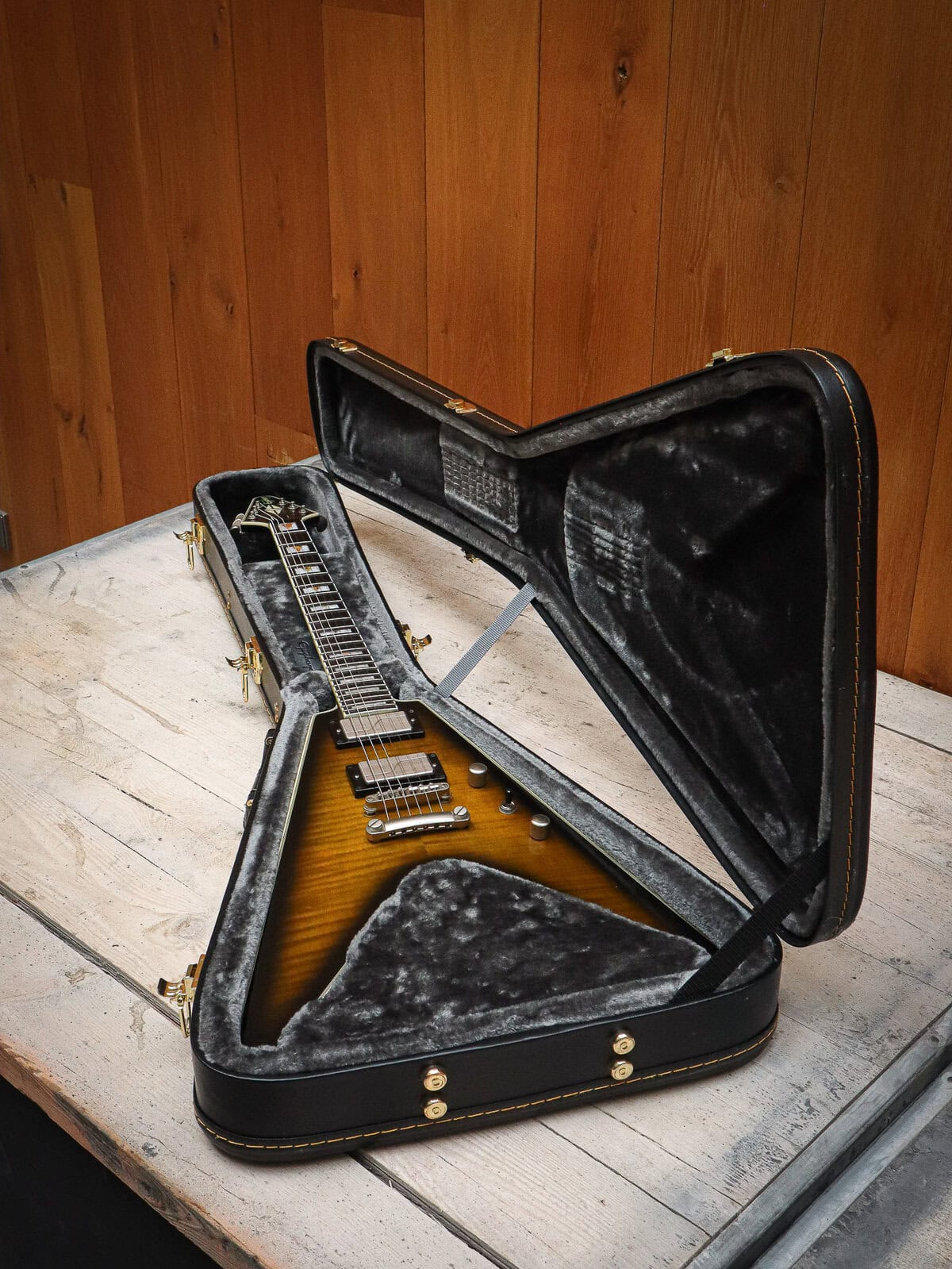 Epiphone Flying V Prophecy Yellow Tiger Aged Gloss (Pre-Owned) – Bild 18