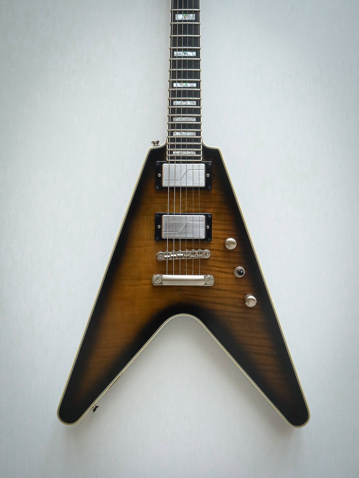 Epiphone Flying V Prophecy Yellow Tiger Aged Gloss (Pre-Owned) – Bild 3