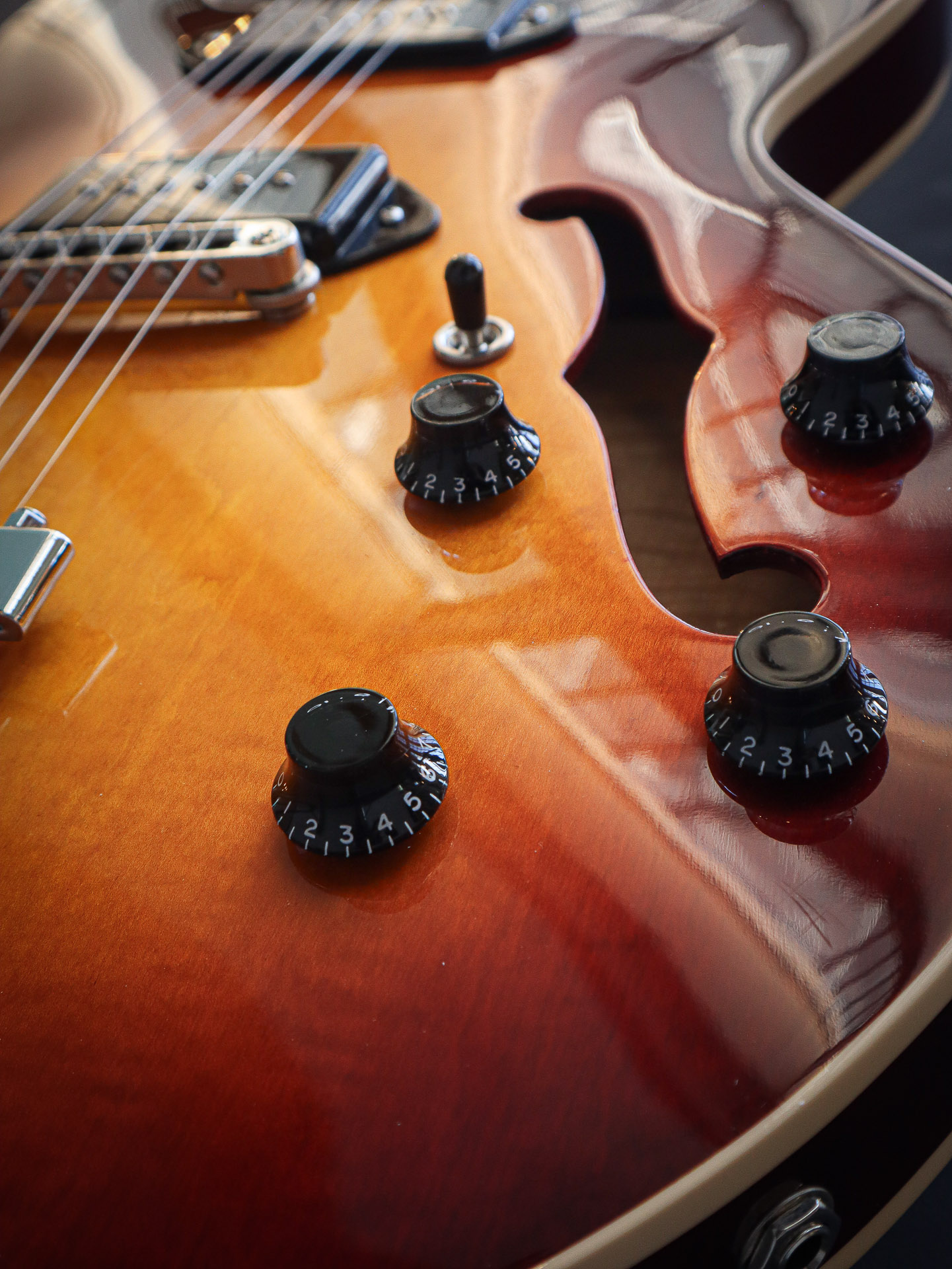 Heritage H530 Vintage Wine Burst Pre-Owned – Bild 9