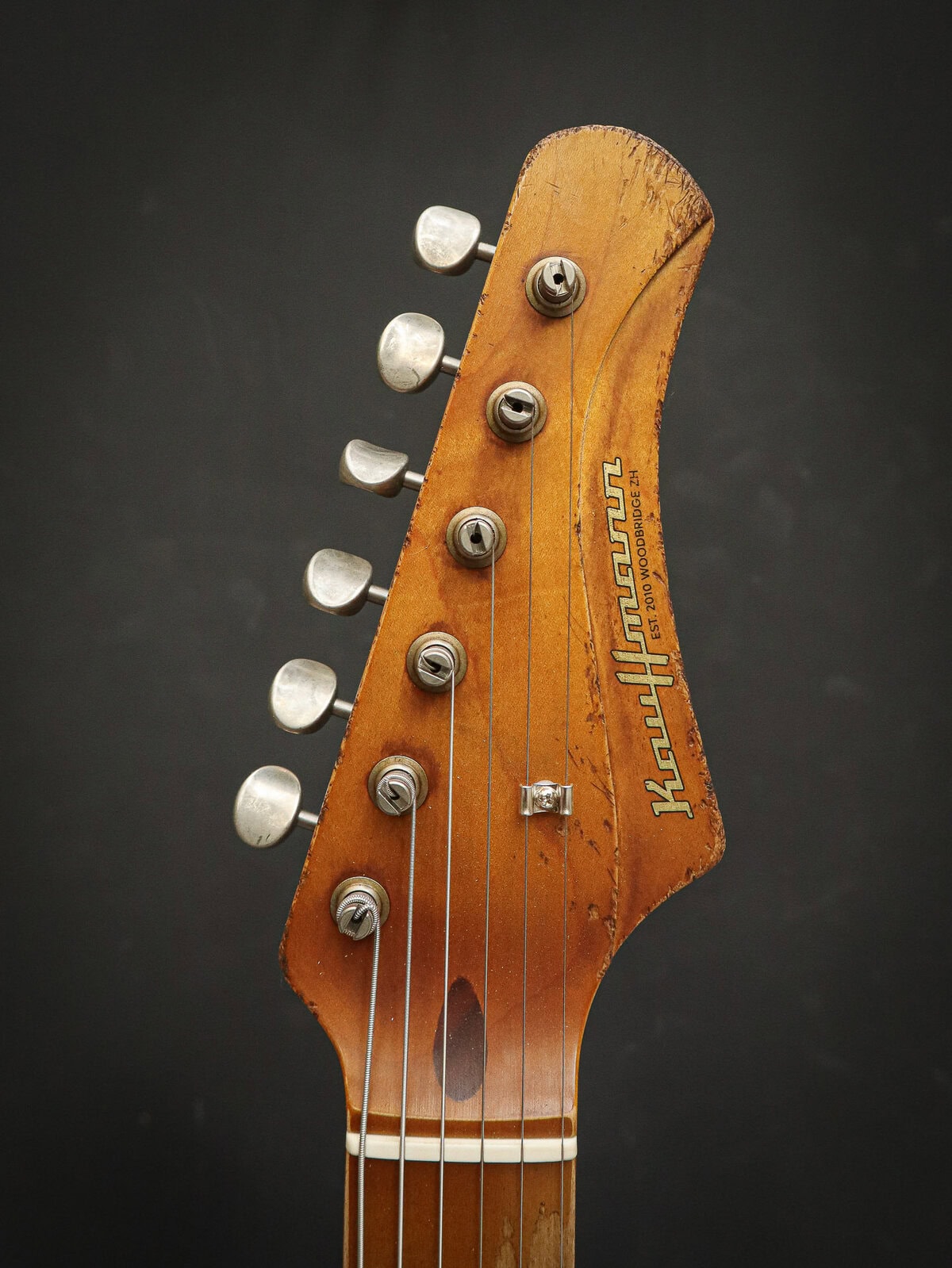 Kauffmann '56 S HSS Three Tone Sunburst Heavy Aged – Bild 11