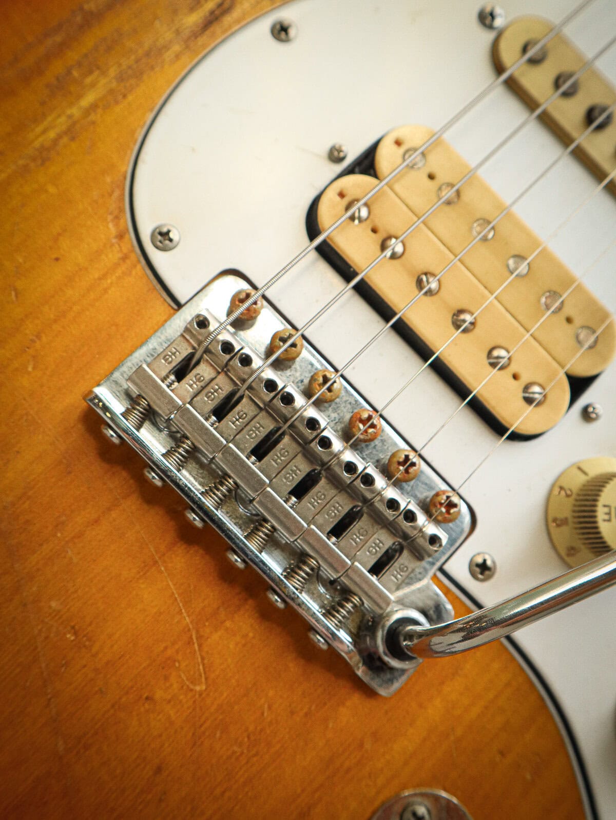 Kauffmann '56 S HSS Three Tone Sunburst Heavy Aged – Bild 7