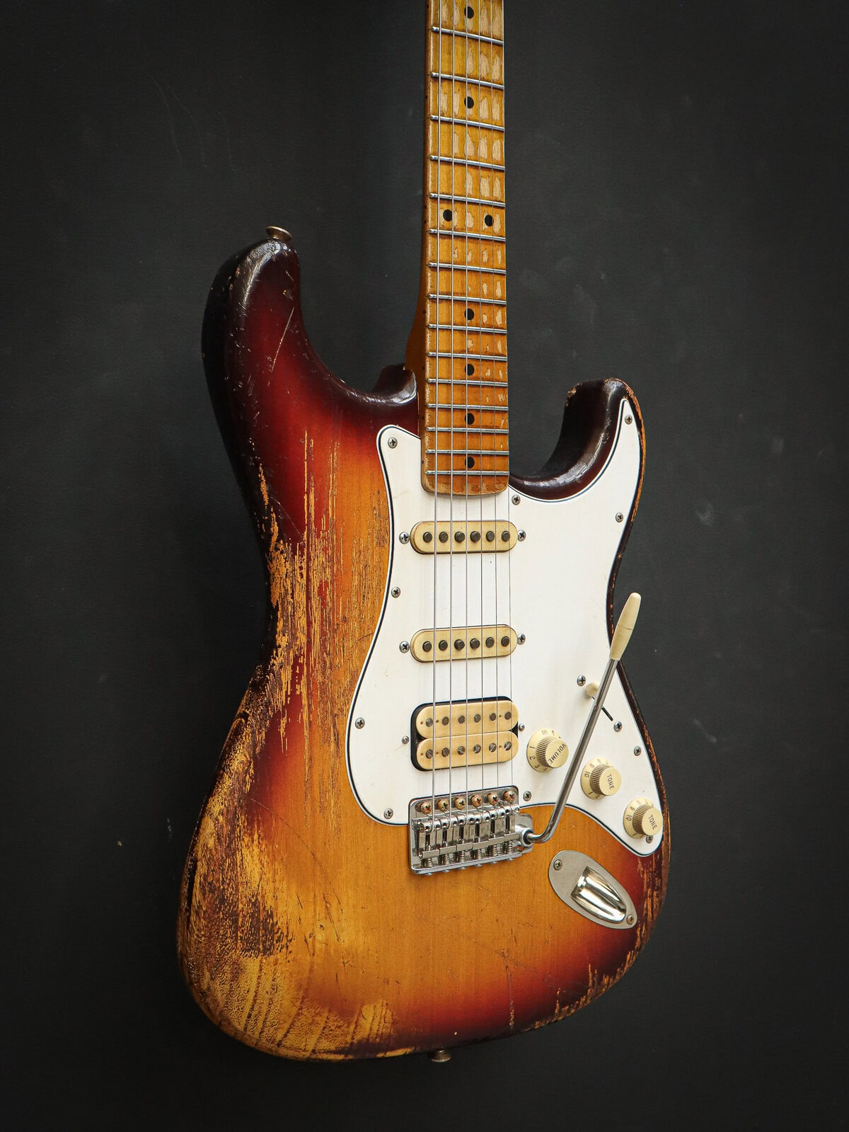 Kauffmann '56 S HSS Three Tone Sunburst Heavy Aged – Bild 4