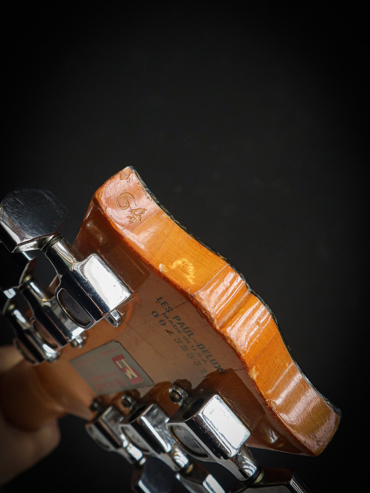 1975 Gibson Les Paul Deluxe Gold Top Pre-Owned – Bild 18