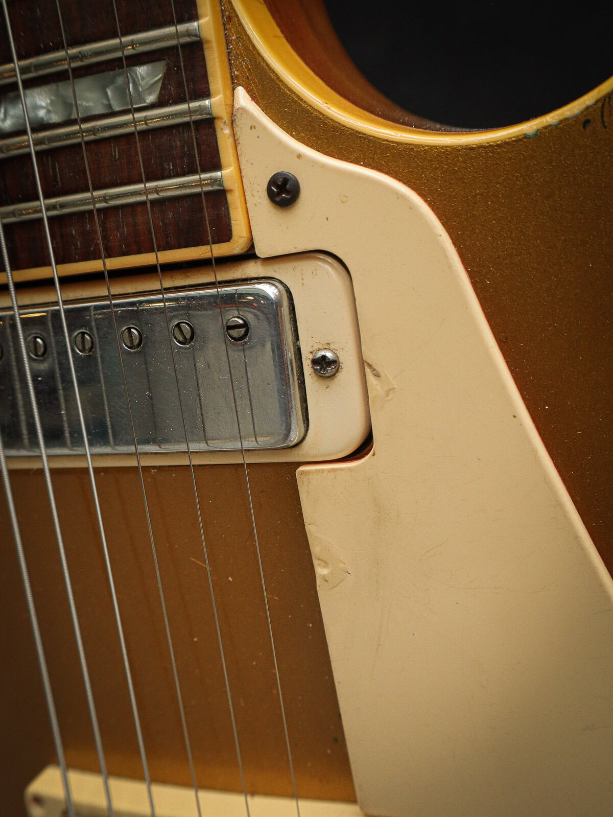 1975 Gibson Les Paul Deluxe Gold Top Pre-Owned – Bild 13