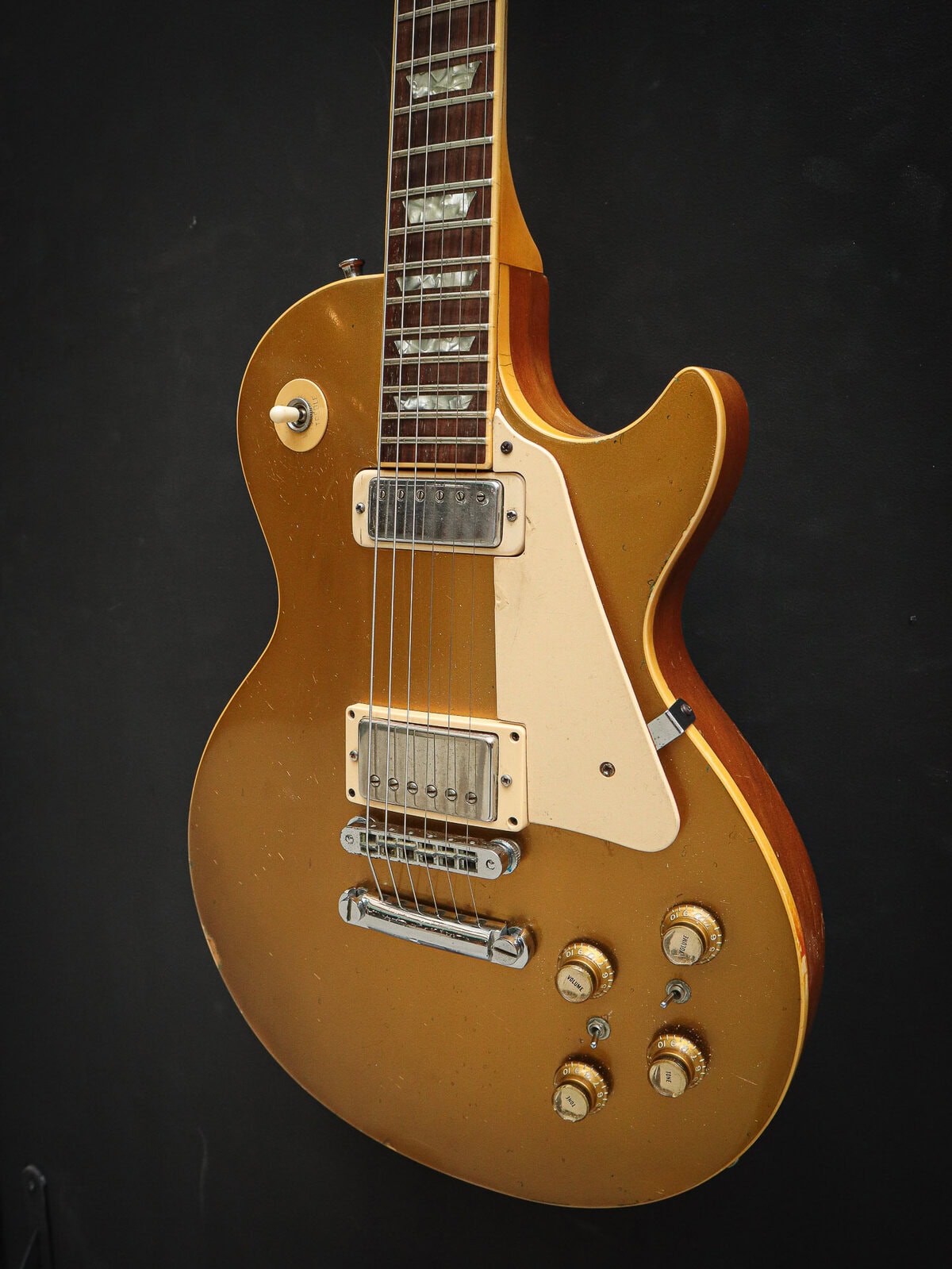 1975 Gibson Les Paul Deluxe Gold Top Pre-Owned – Bild 7