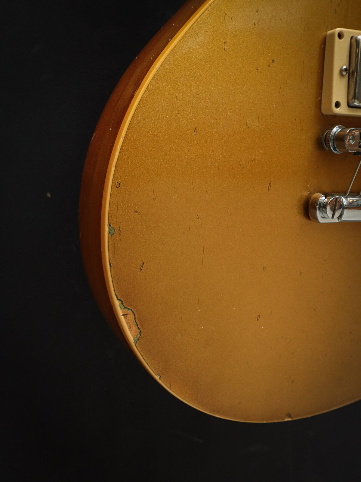 1975 Gibson Les Paul Deluxe Gold Top Pre-Owned – Bild 6
