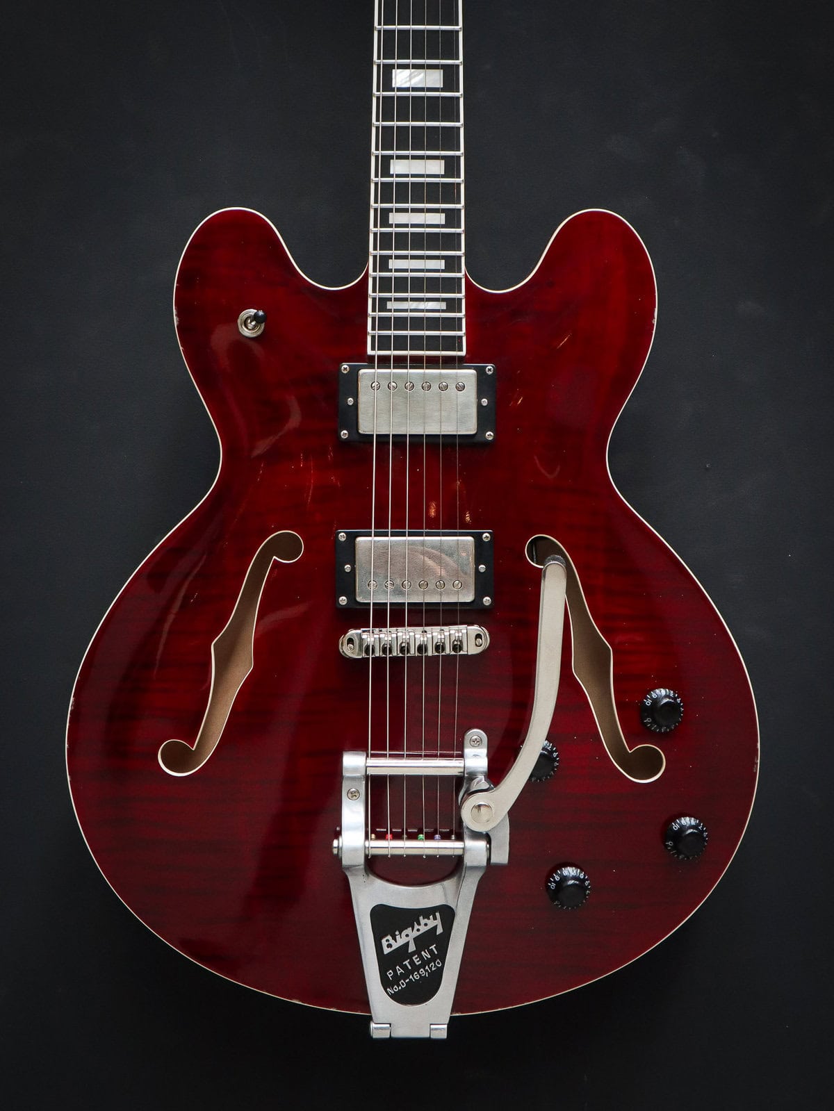 Stromberg Fremont w/ Bigsby - Trans Red Aged – Bild 3
